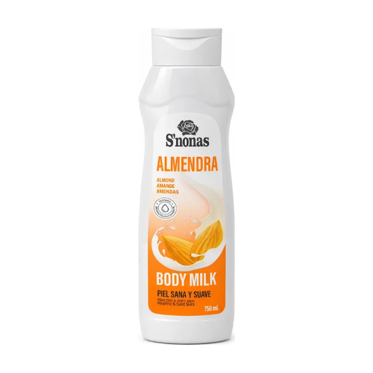 Crema corporal de almendra S'nonas (750 ml)