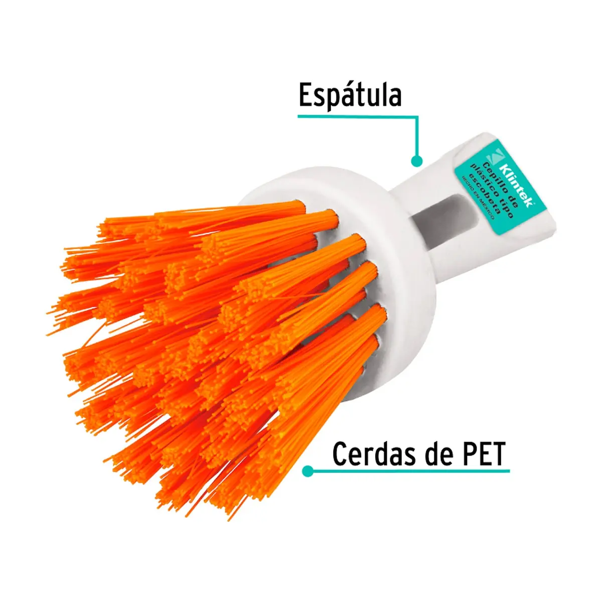 Cepillo de plástico tipo escoba Klintek - Thumbnail 3