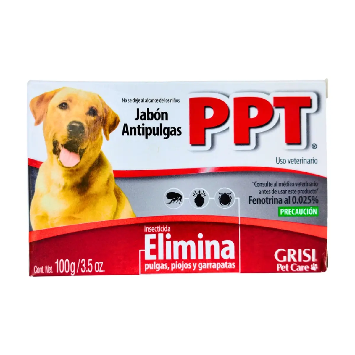 Jabón antipulgas PPT Grisi Pet Care (100 g / 3.5 oz) - Miniatura 3