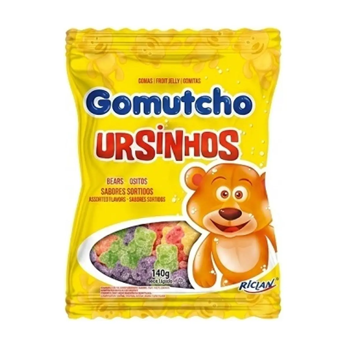 Gomitas Ositos Surtidos Gomutcho (64g) RICLAN