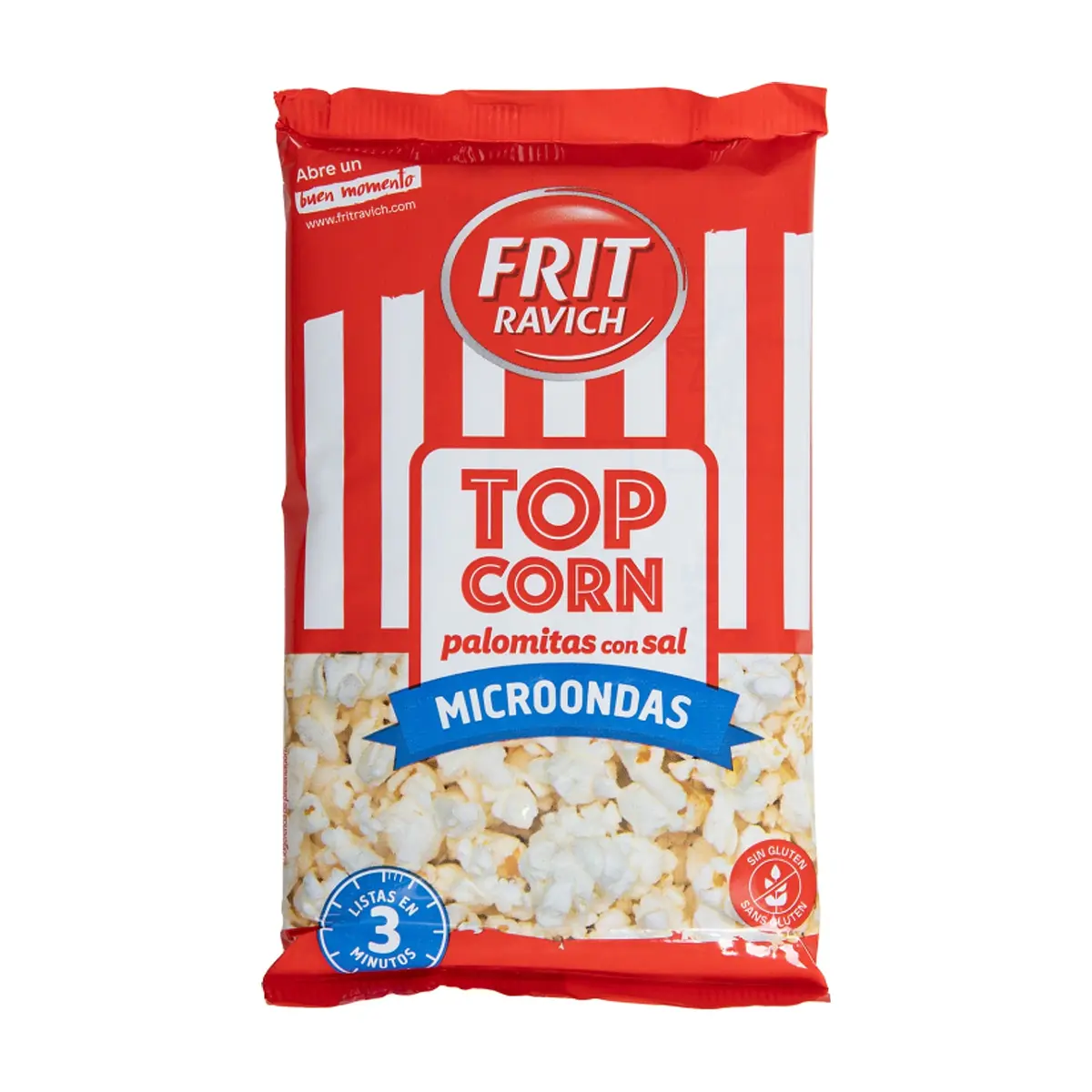 Palomitas con sal para microondas Frit Ravich (90 g / 3.174 oz)