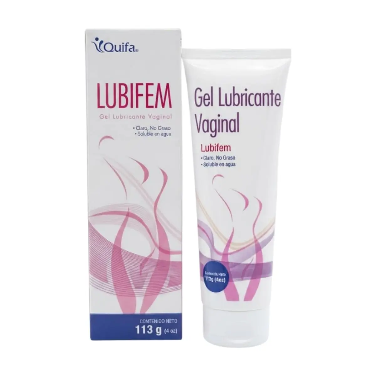 Gel lubricante vaginal Lubifem Quifa (113 g / 4 oz) - Miniatura 1