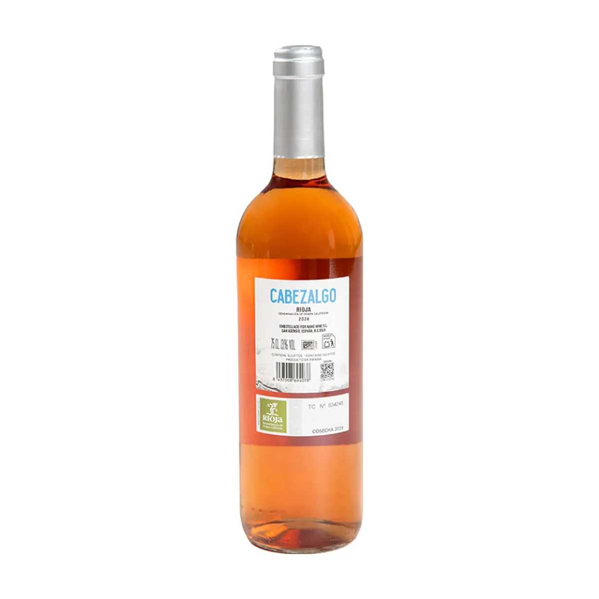 Vino rosado Rioja Cabezalgo (750 ml) - Thumbnail 2