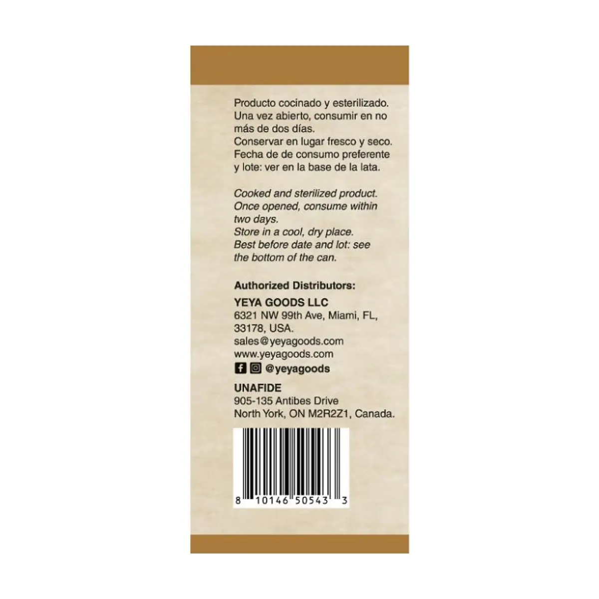 Judías a la jardinera YEYA (3 x 415 g / 14.6 oz) - Miniatura 3
