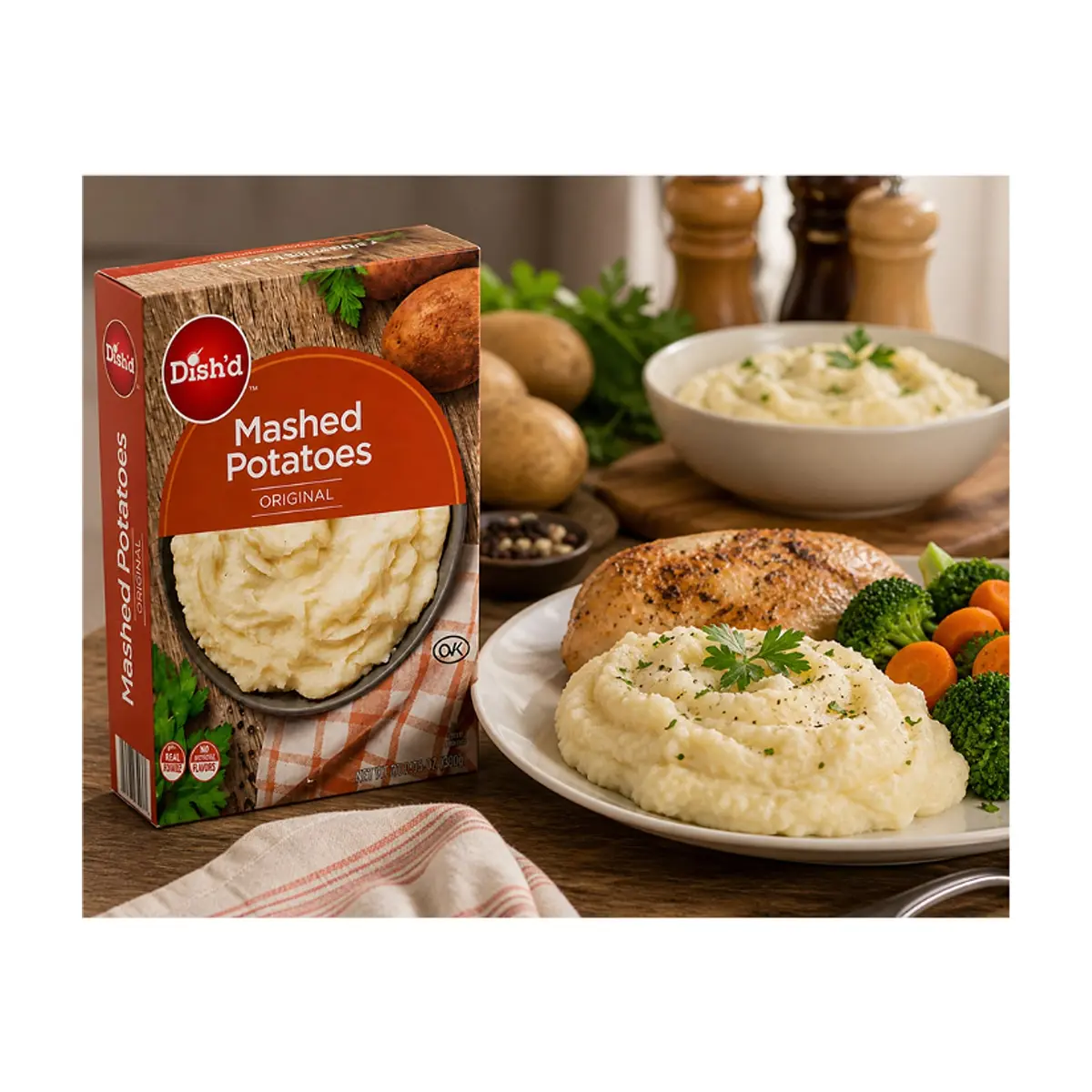 Puré de papa Dish'd (390 g / 13.7 oz) - Thumbnail 4