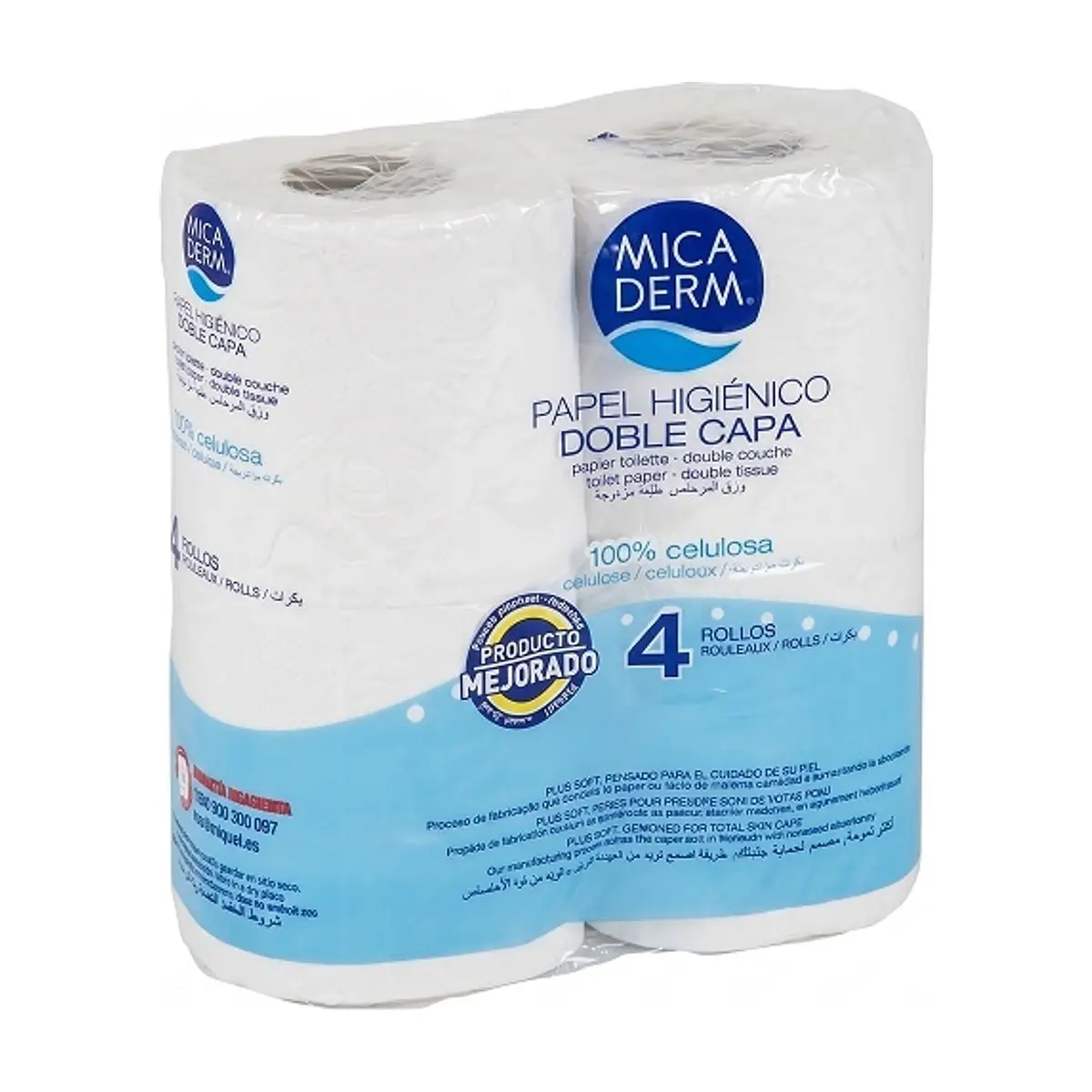 Papel Higiénico (4 u) MICADERM