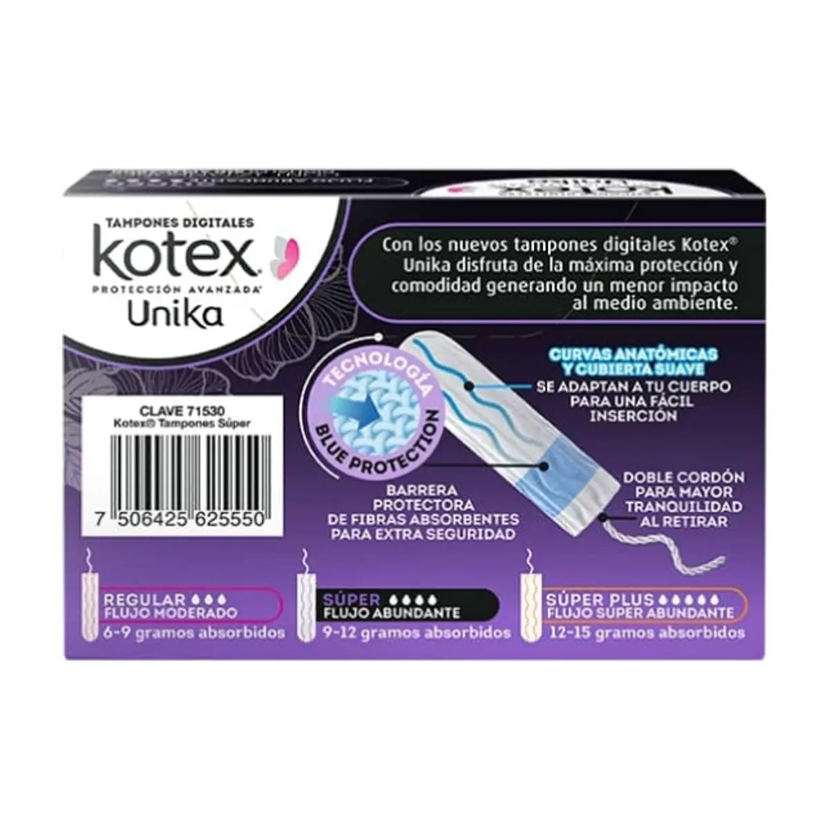 Tampones digitales Unika Kotex (12 U) - Miniatura 2