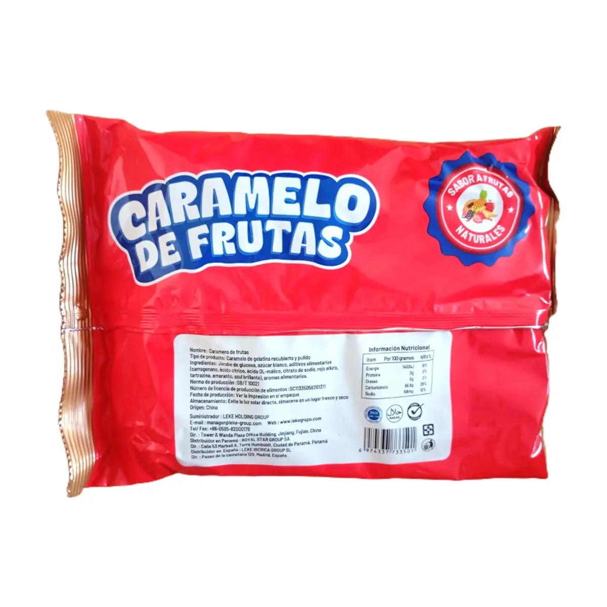 Caramelo de frutas de cuatro sabores Sabrosísimo (438 g / 15.4 oz) - Thumbnail 4
