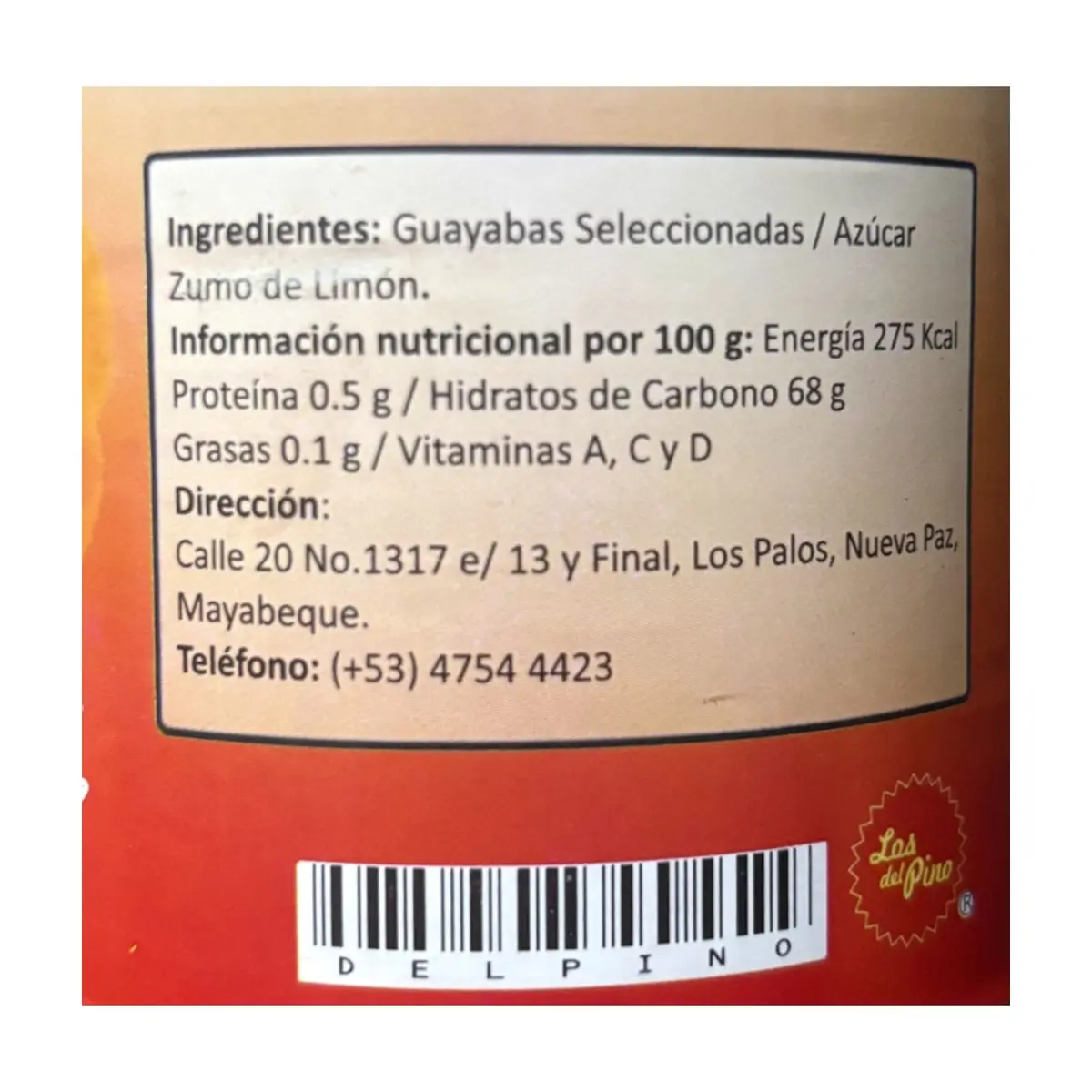 Mermelada de guayaba Los del Pino (470 g / 1.03 lb) - Thumbnail 2