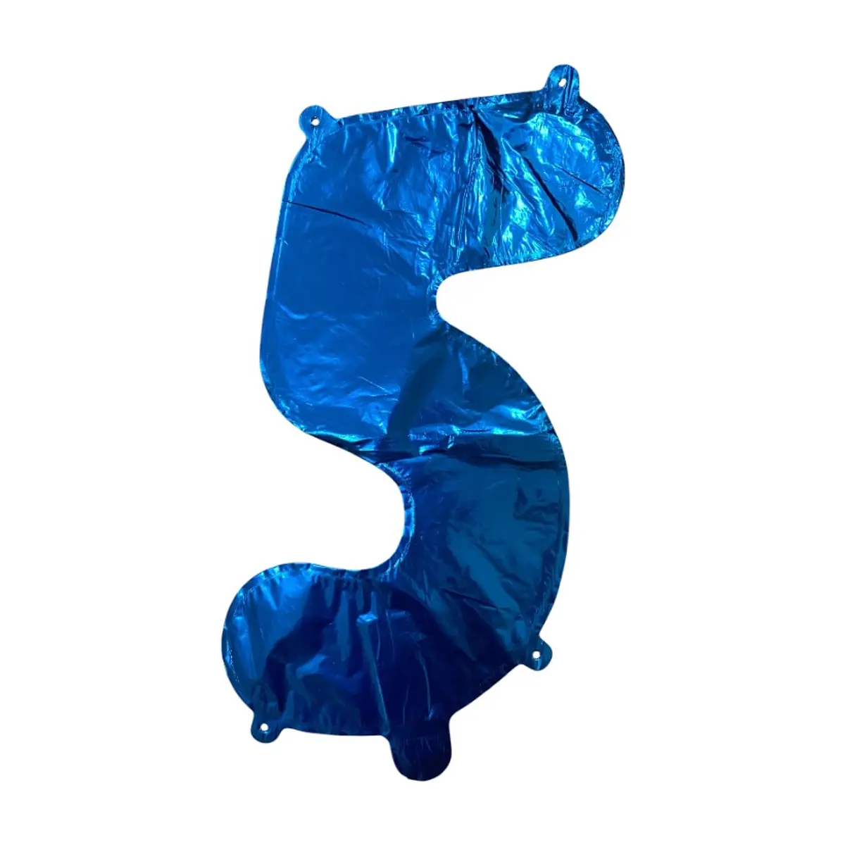 Globo azul número 5 Balloon (16 pulgadas) - Thumbnail 2
