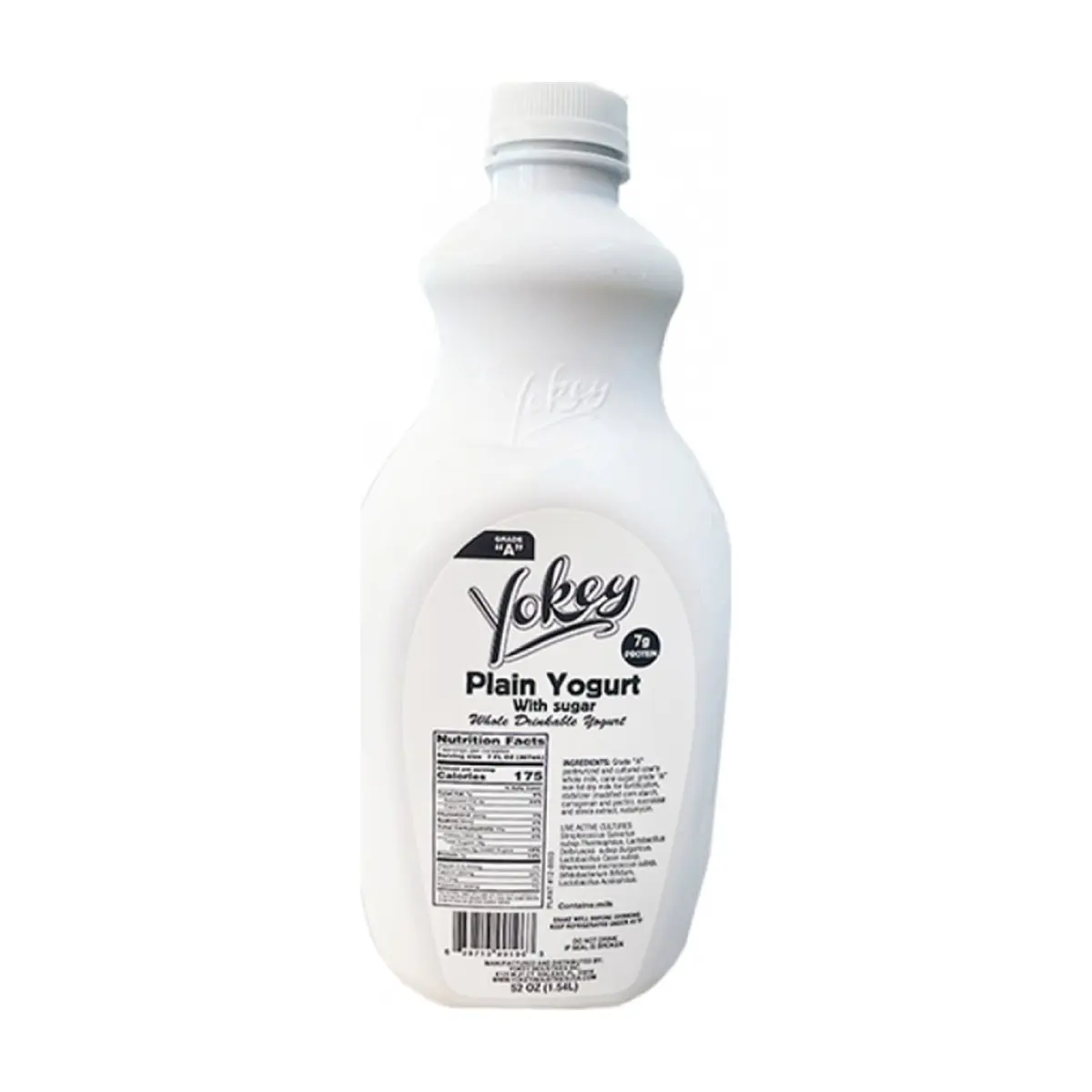 Yogurt natural con azúcar y probióticos Yokey (1.54 L) - Miniatura 2