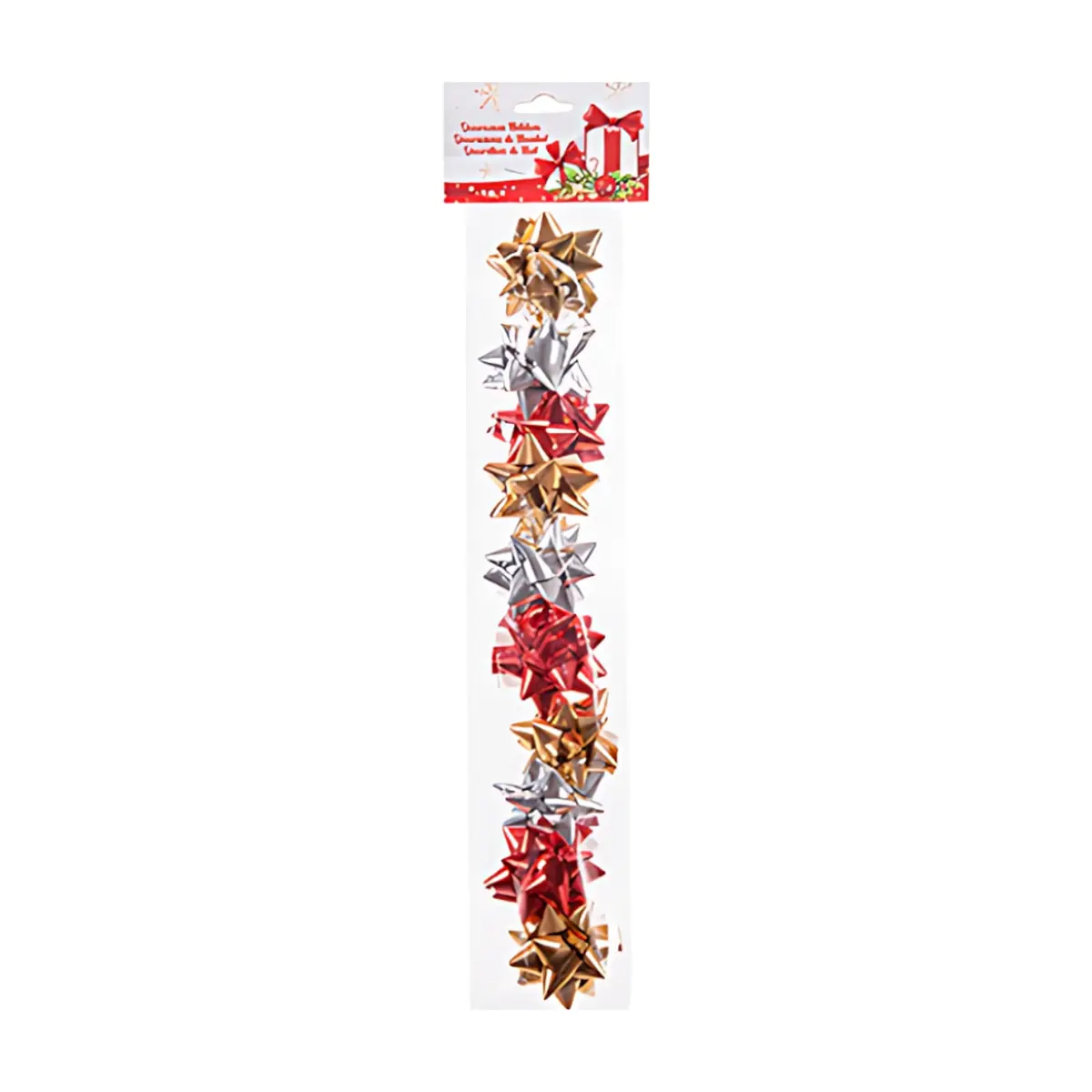 Set de lazos para regalos de navidad (10 U)