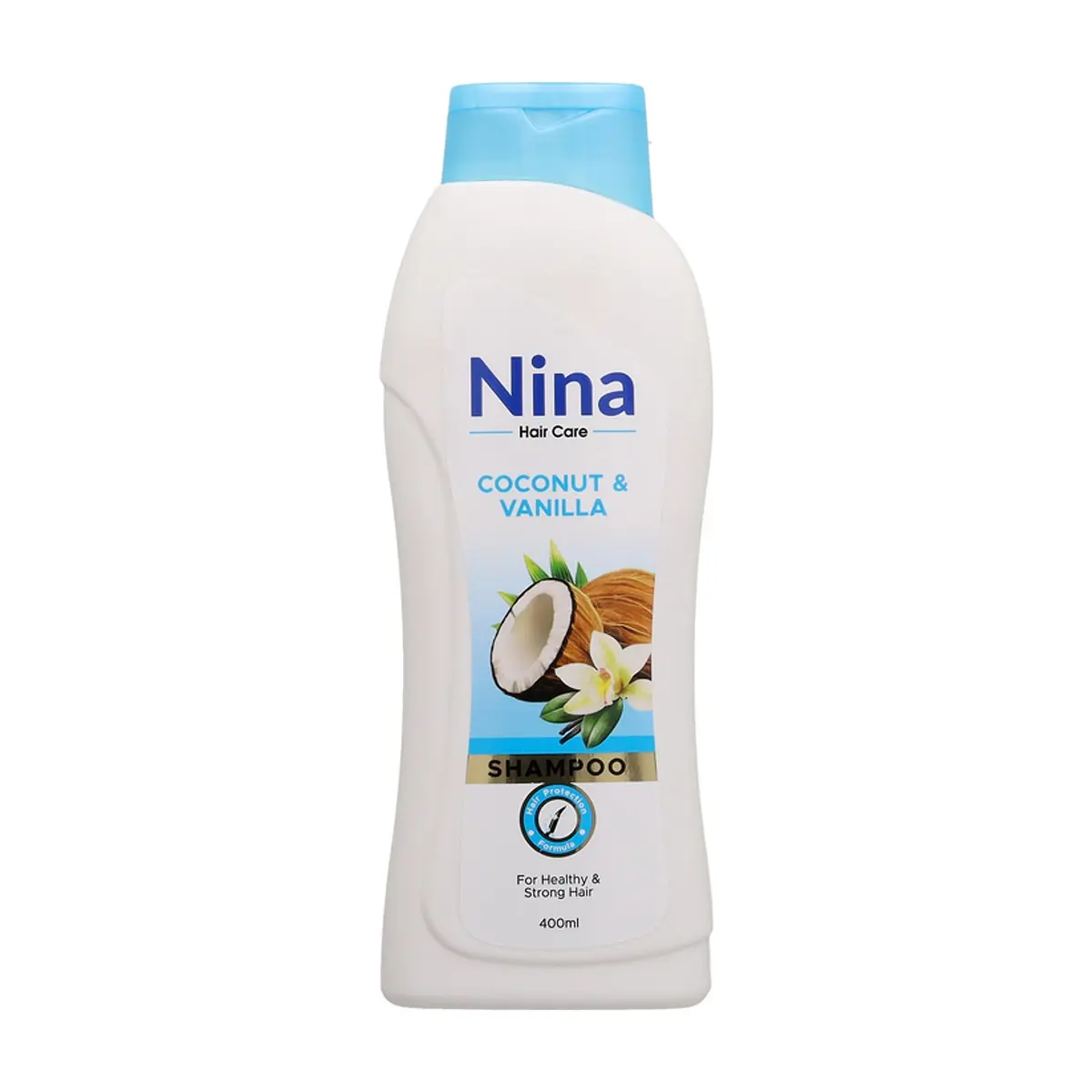 Champú de coco y vainilla Nina (400 ml)