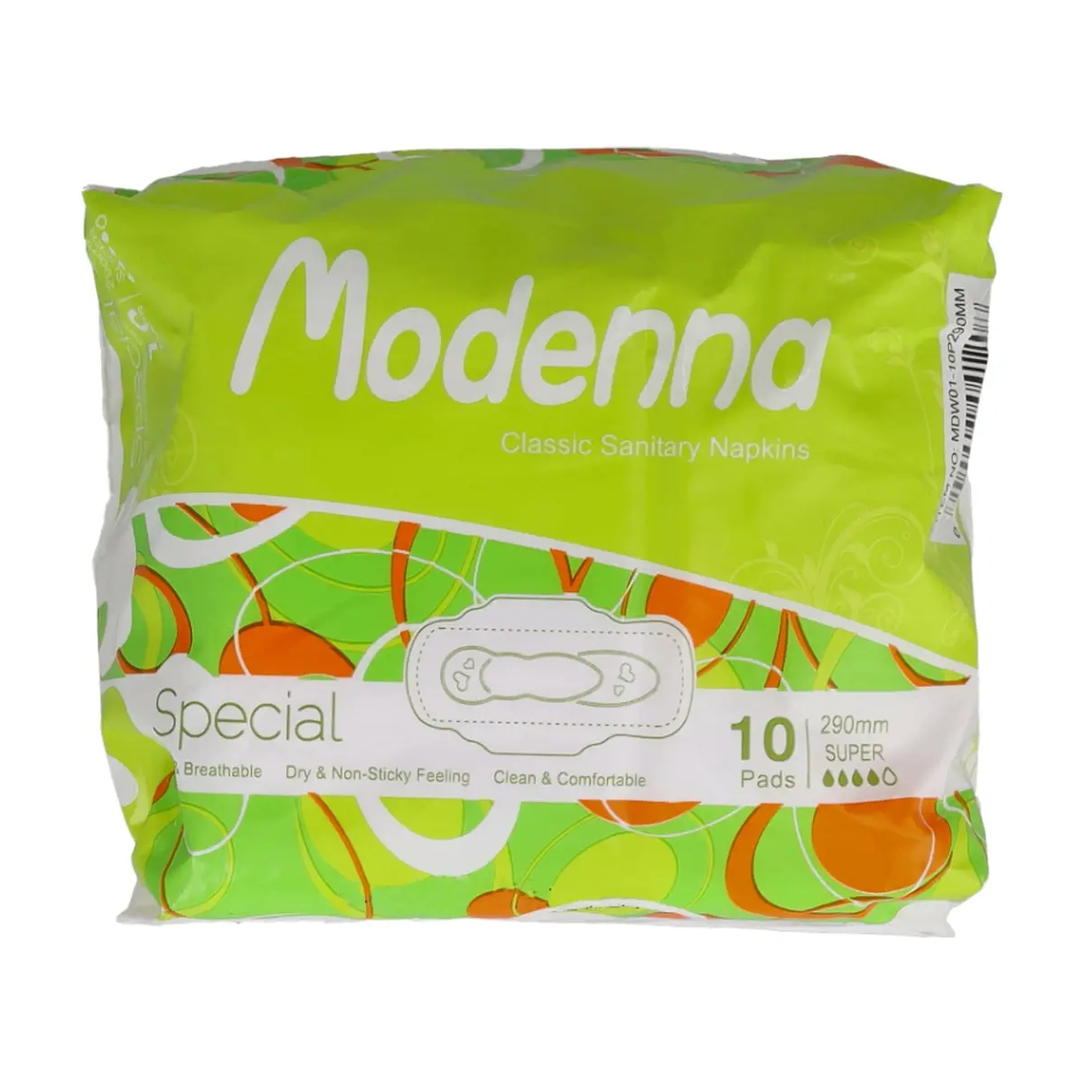 Almohadillas sanitaria súper absorbentes Modenna (10 U) - Thumbnail 3