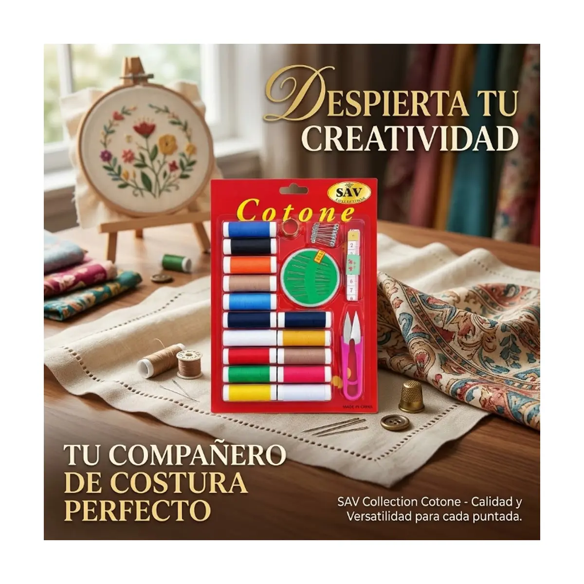 Set de costura Cotone SAV Collection - Thumbnail 4