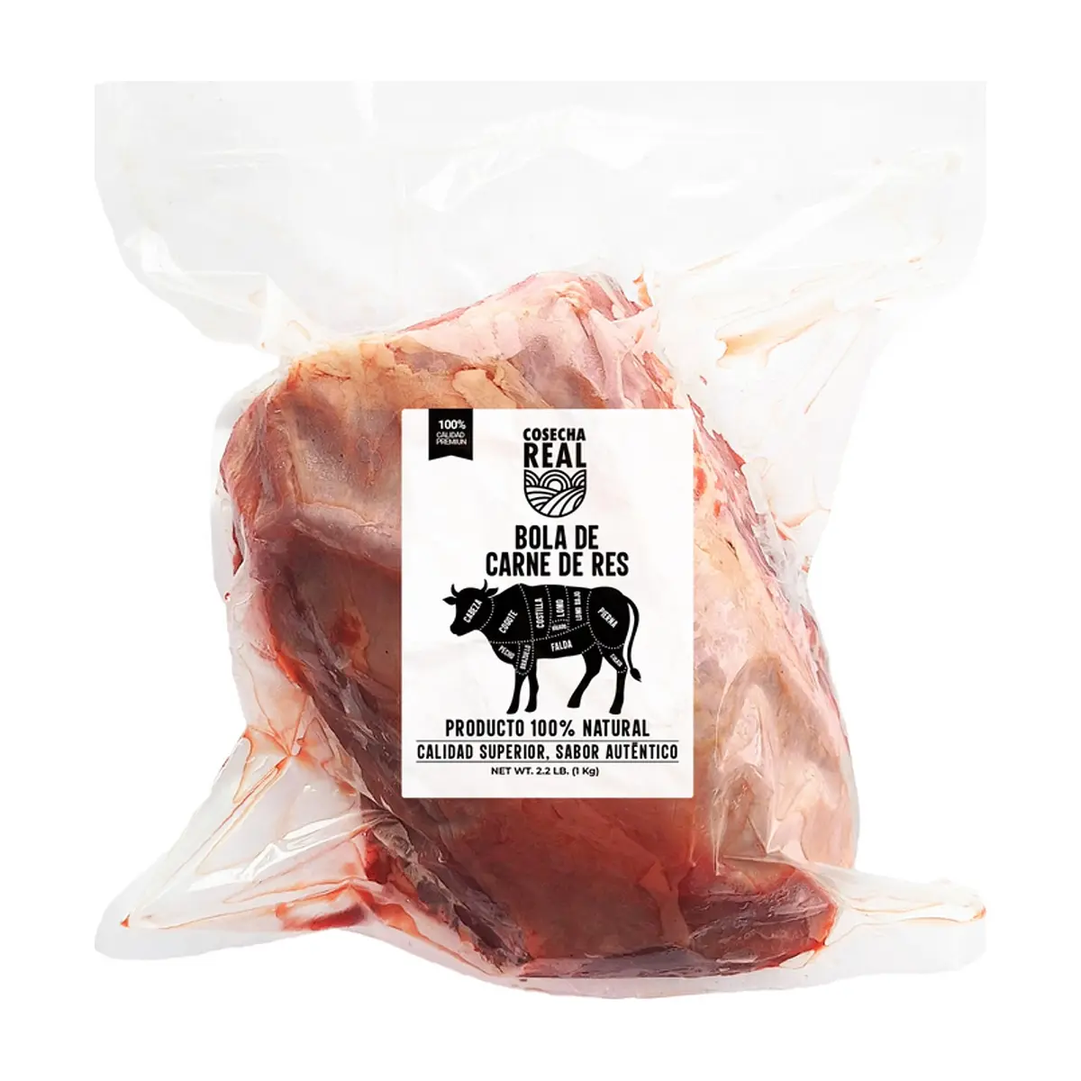 Bola de carne de res Cosecha Real (1 kg / 2.2 lb) - Thumbnail 2
