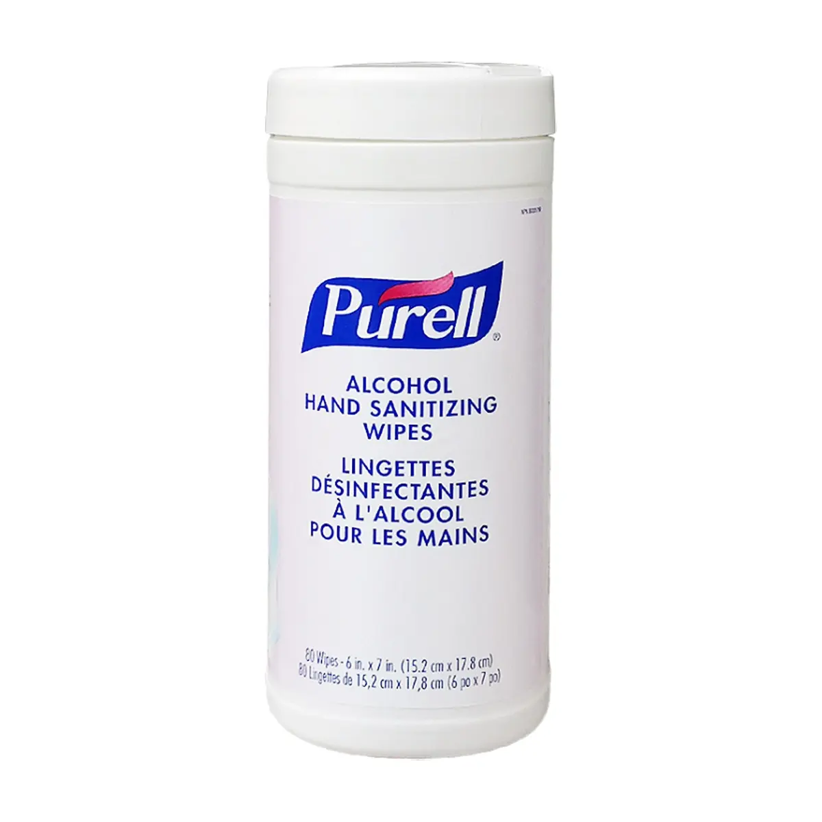 Toallitas desinfectantes de manos con alcohol Purell (80 U)