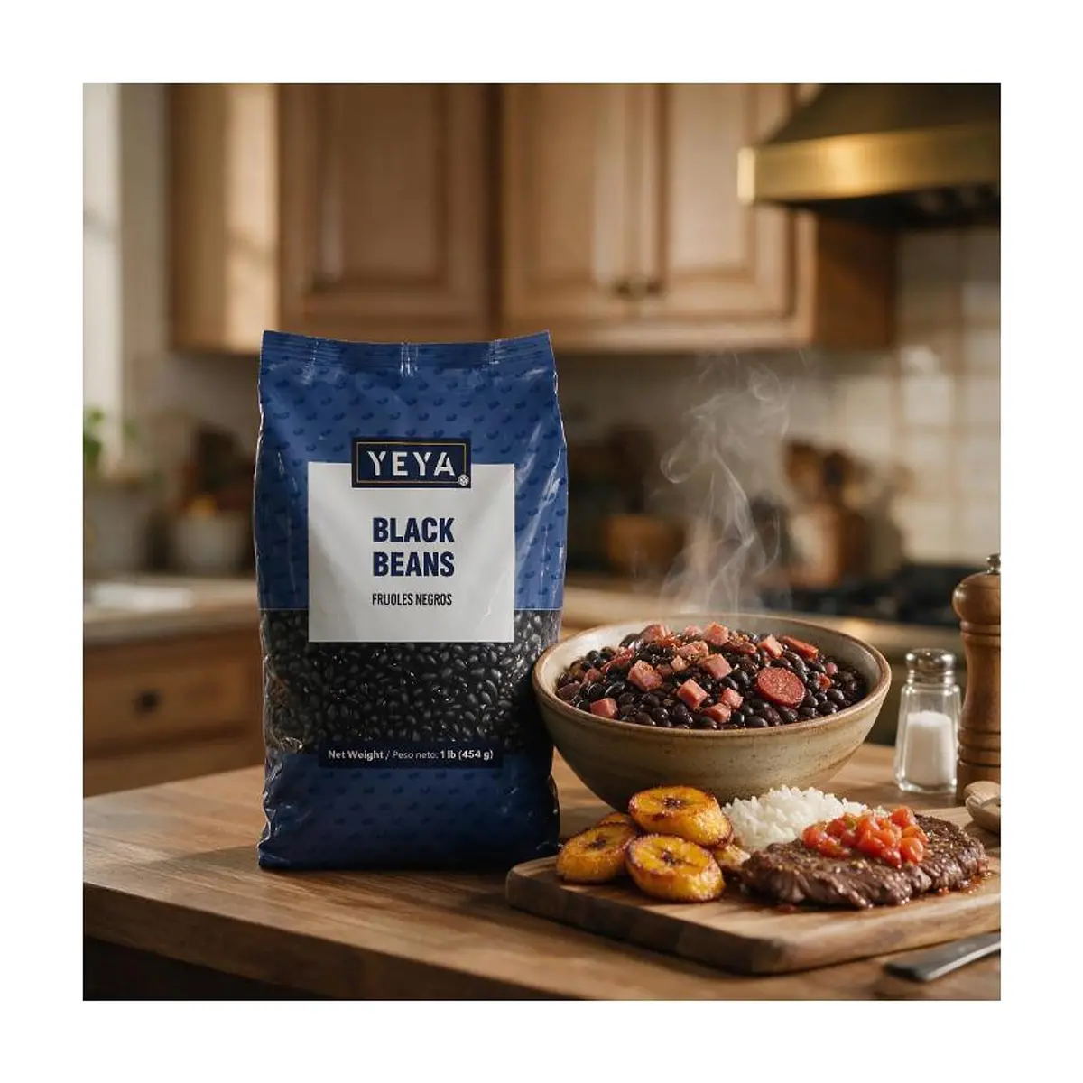 Frijoles negros YEYA (454 g / 1 lb) - Thumbnail 4