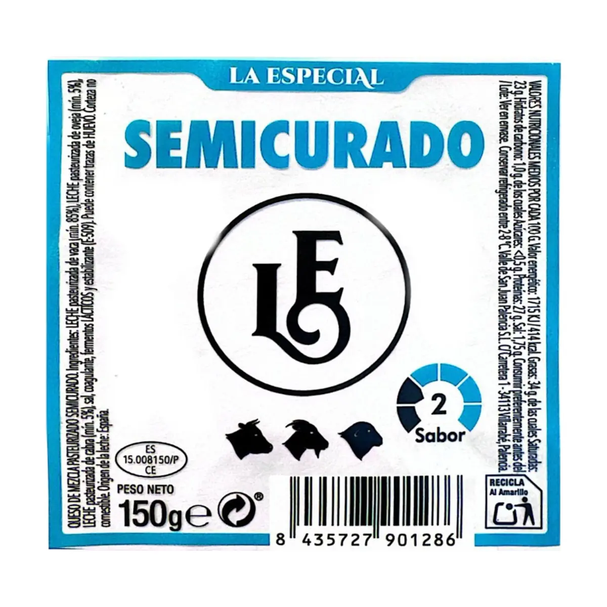 Queso semicurado La Especial (150 g / 5.29 oz) - Thumbnail 2