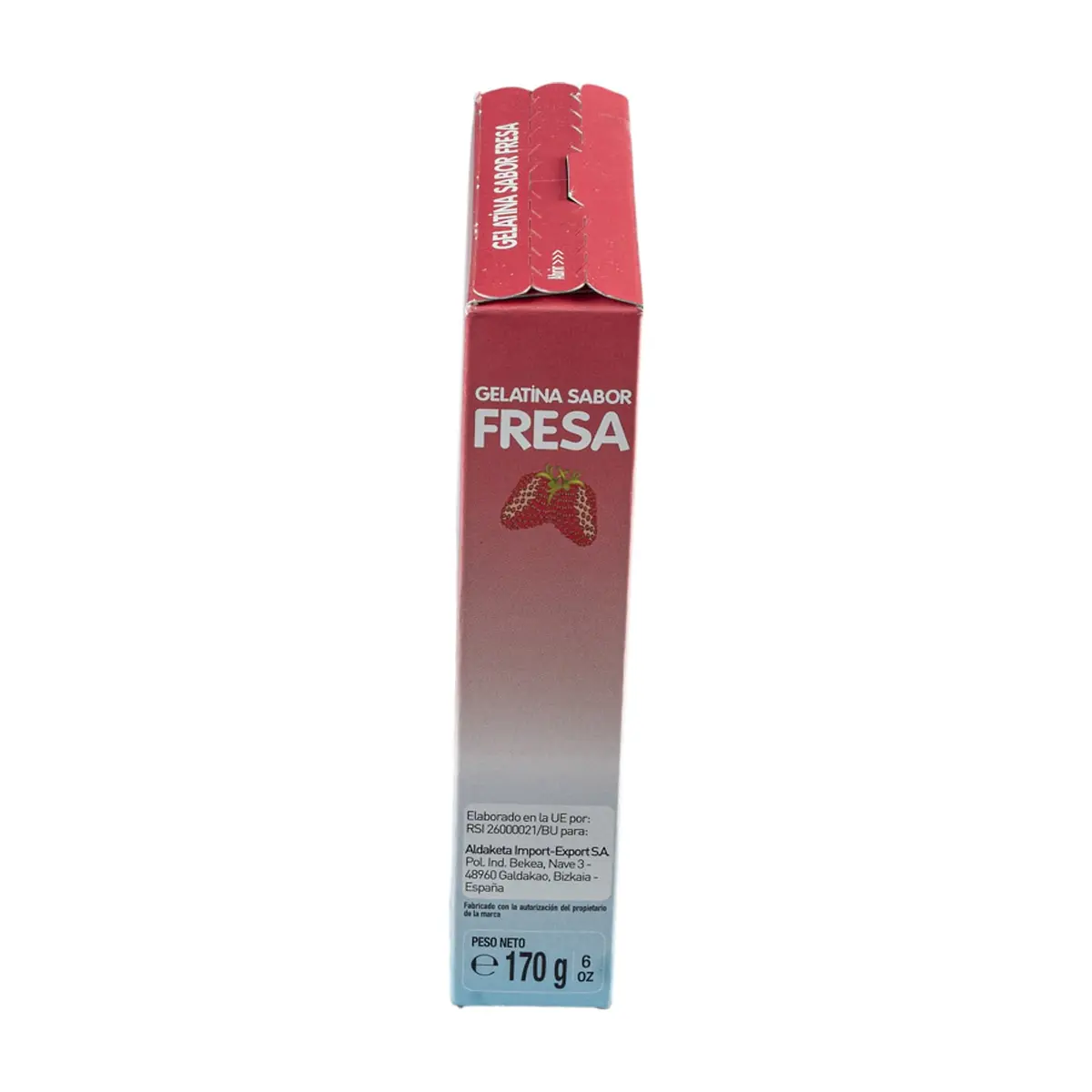 Gelatina sabor fresa (5 x 2 x 85 g / 3 oz) - Thumbnail 2