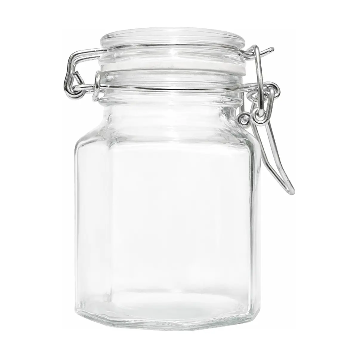 Bote de cristal hermético especiero octogonal capacidad 85 g Casa y Menaje