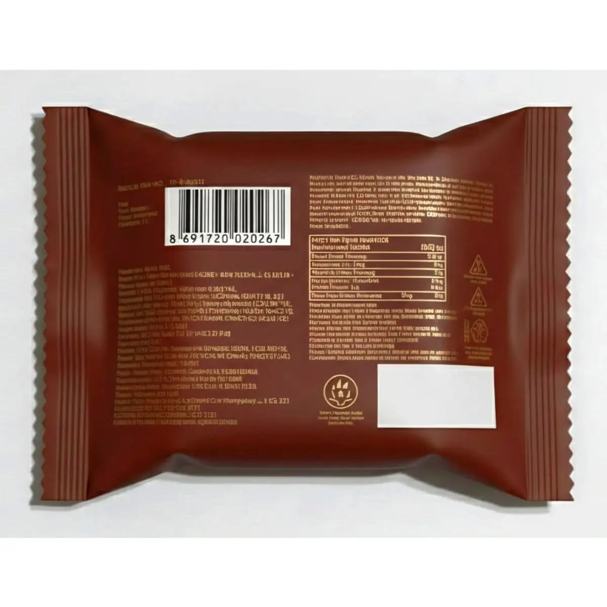 Dona Brawo rellena con salsa de cereza y cubierta de chocolate ANI (40 g / 1.41 oz) - Thumbnail 3