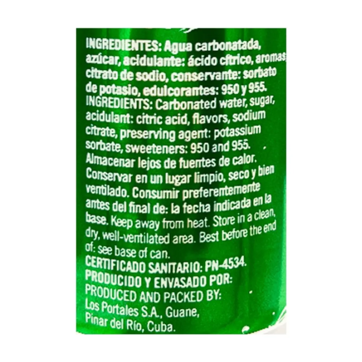Refresco lima-limón Ciego Montero (355 ml) - Miniatura 3