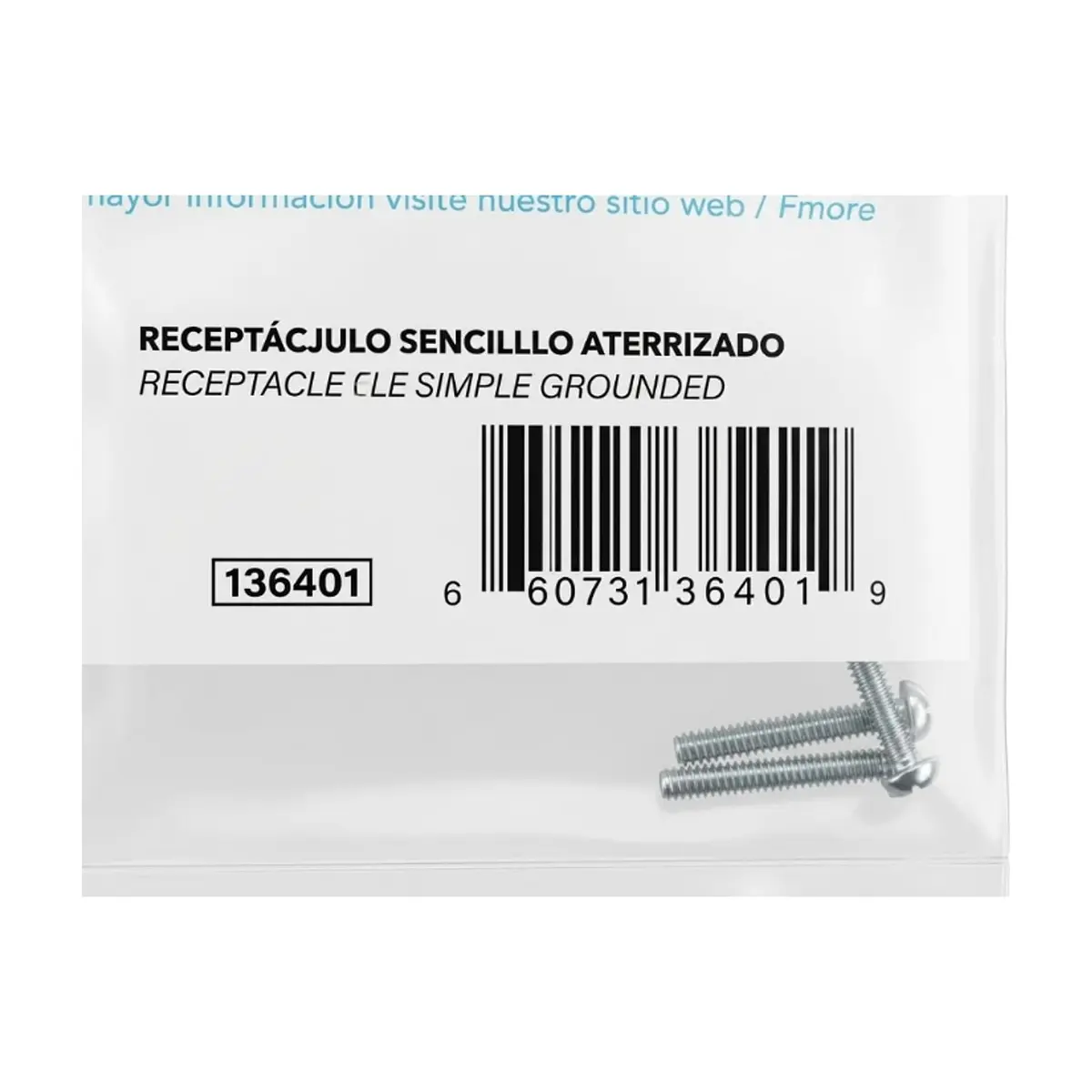 Tomacorriente sencillo con tierra sin tapa Surtek 136401 (1 U) - Thumbnail 5