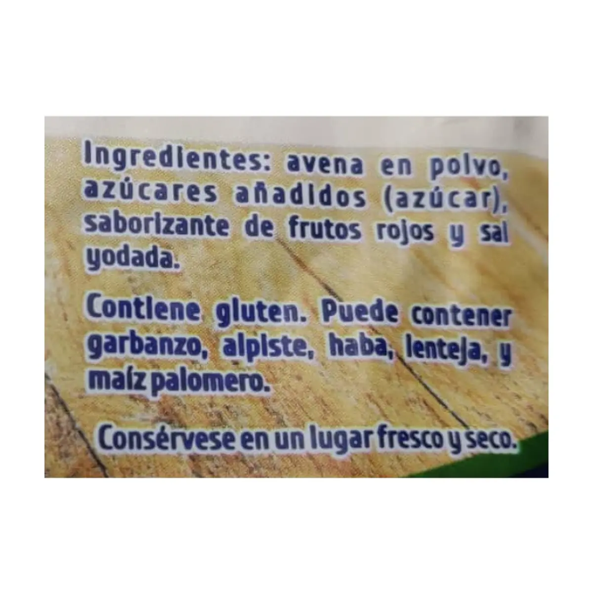 Avena en polvo sabor frutos rojos Bueno (400 g / 14.1 oz) - Miniatura 7