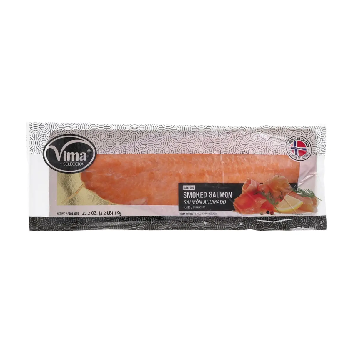 Salmón Ahumado Vima (1 kg / 2.2 lb)