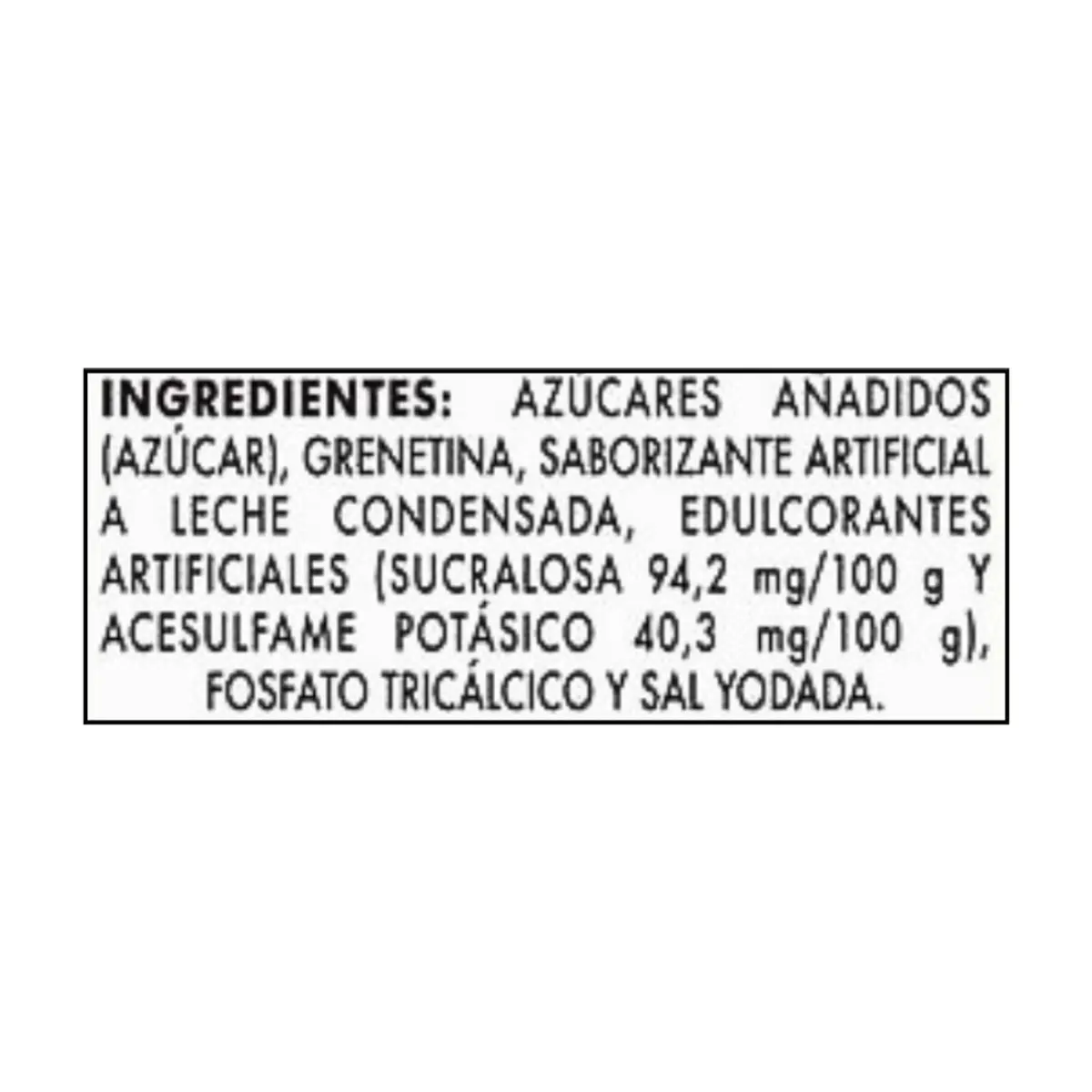 Gelatina de sabor leche condensada D'Gari (120 g / 4.23 oz) - Thumbnail 4