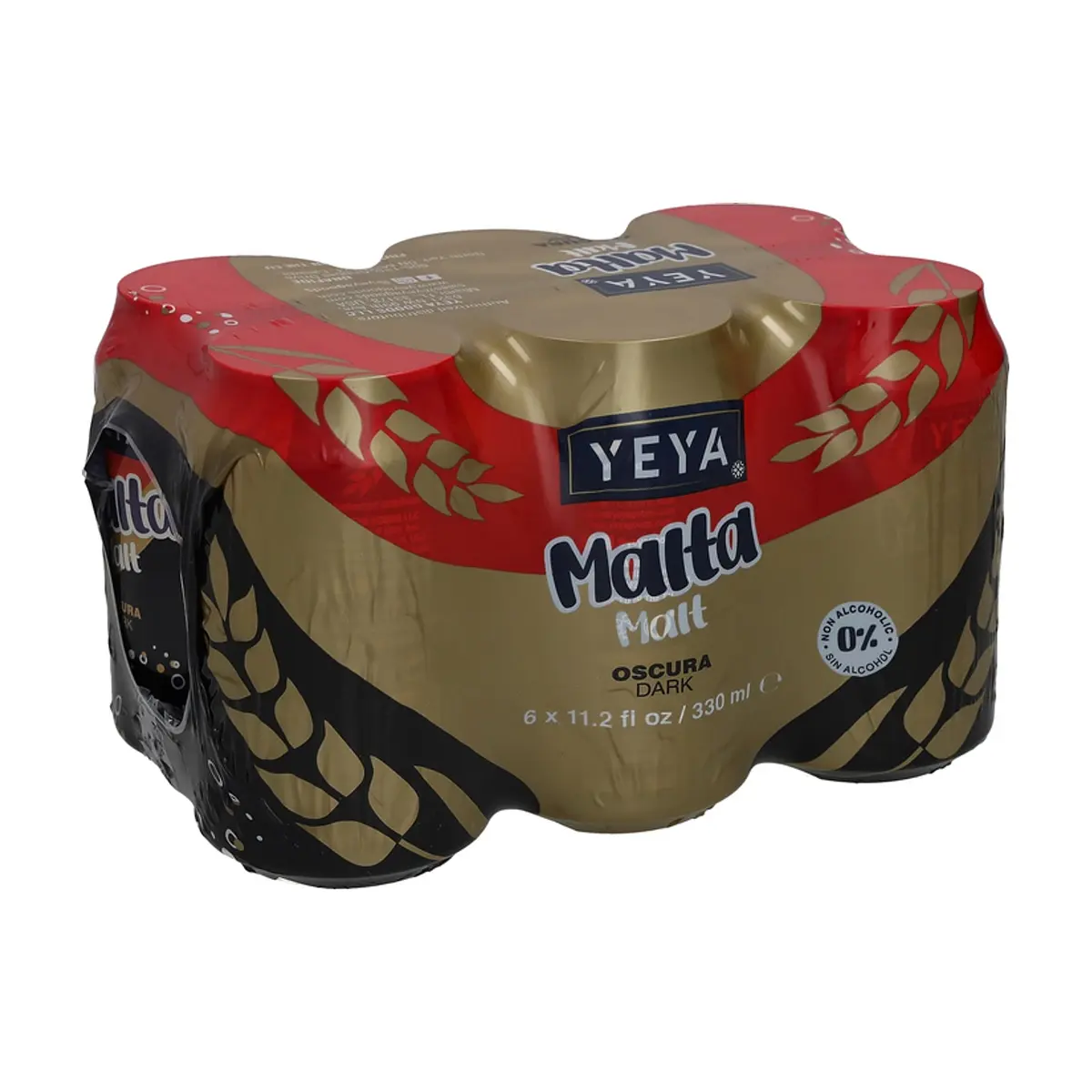 Malta oscura YEYA (6 x 330 ml) - Miniatura 5