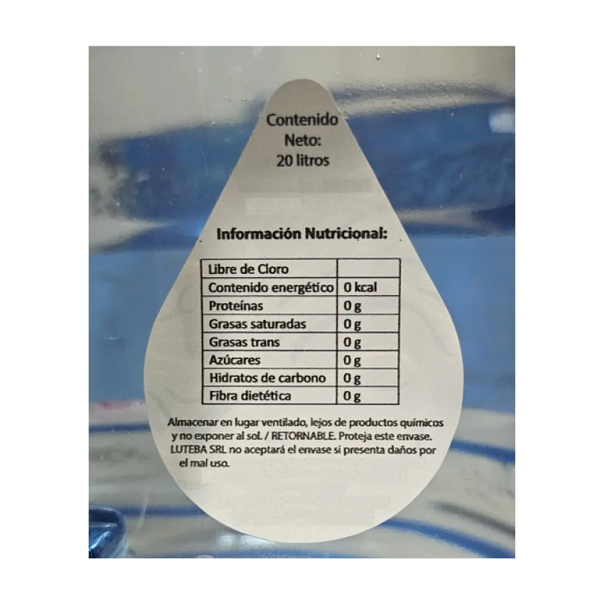 Agua purificada Recompensa (20 L) - Miniatura 2