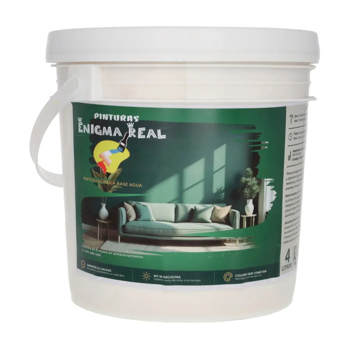 Pintura Acrílica Marfil ENIGMA REAL (4 L)