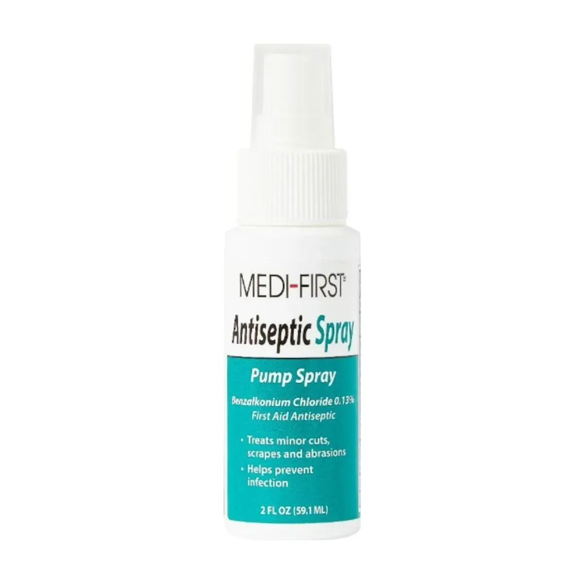 Spray antiséptico de cloruro de benzalconio 0.13 % MEDI-FIRST (59.1 ml / 2 fl.oz)