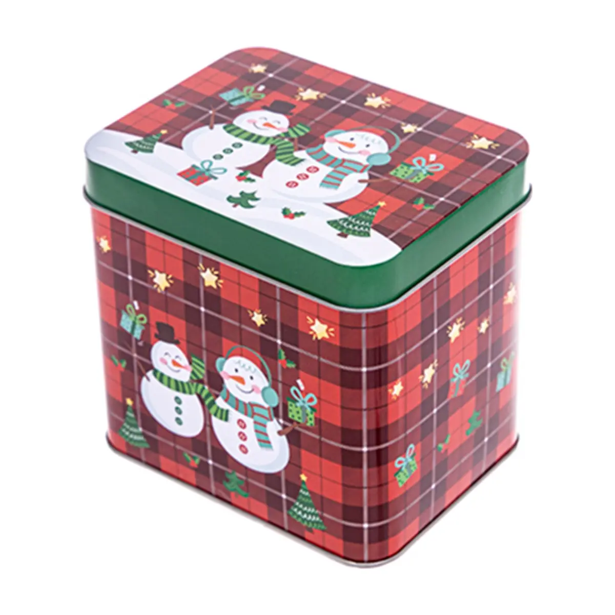 Caja de metal Navidad colores surtidos Casa y Menaje