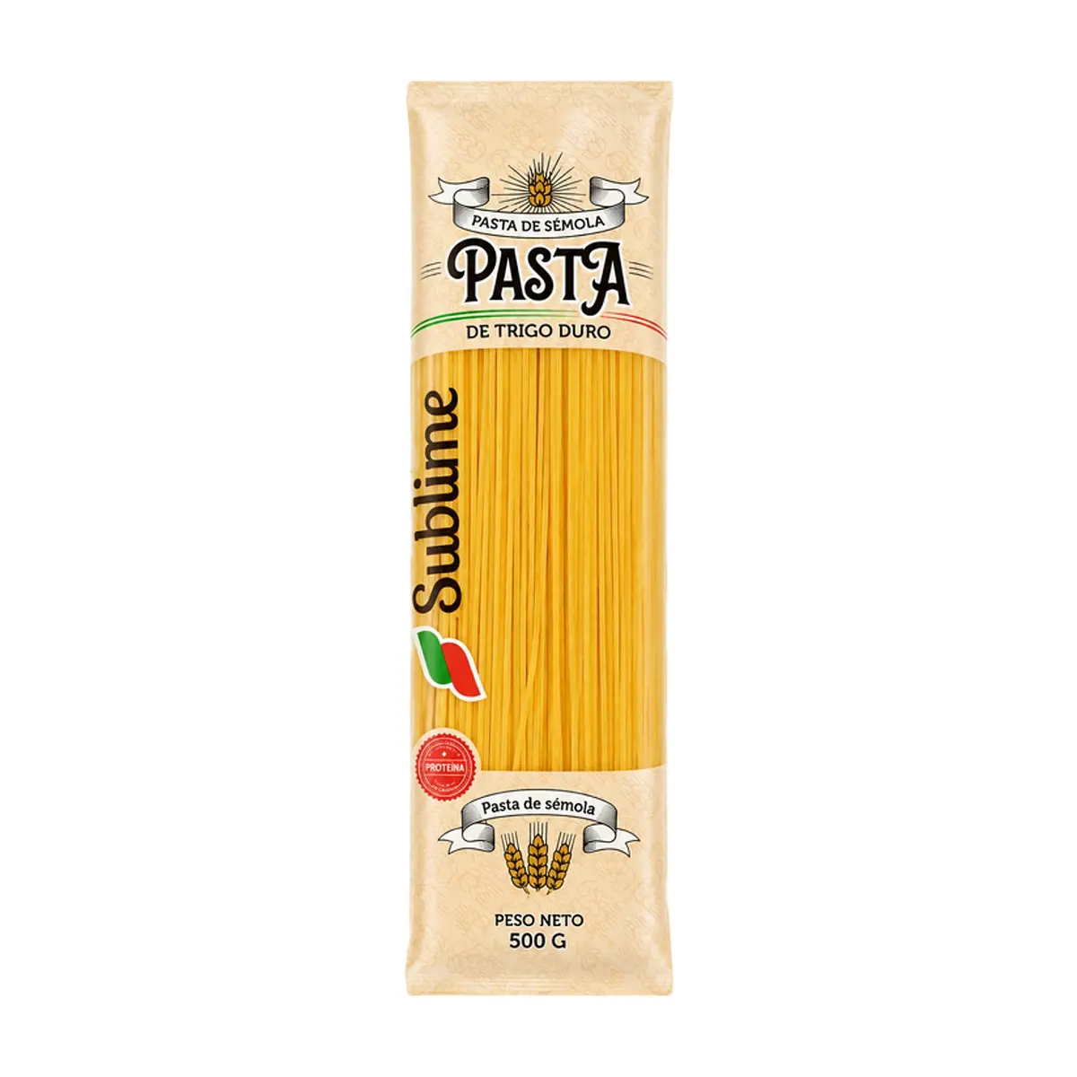 Espaguetis de sémola de trigo duro Sublime (500 g / 1.1 lb)