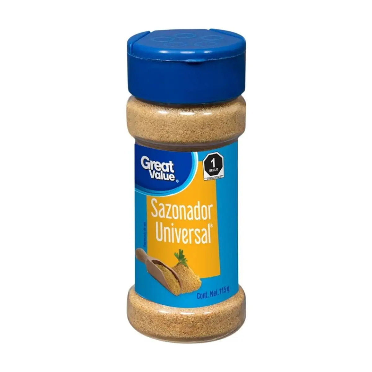 Sazonador universal Great Value (115 g / 4.05 oz) - Imagen 1