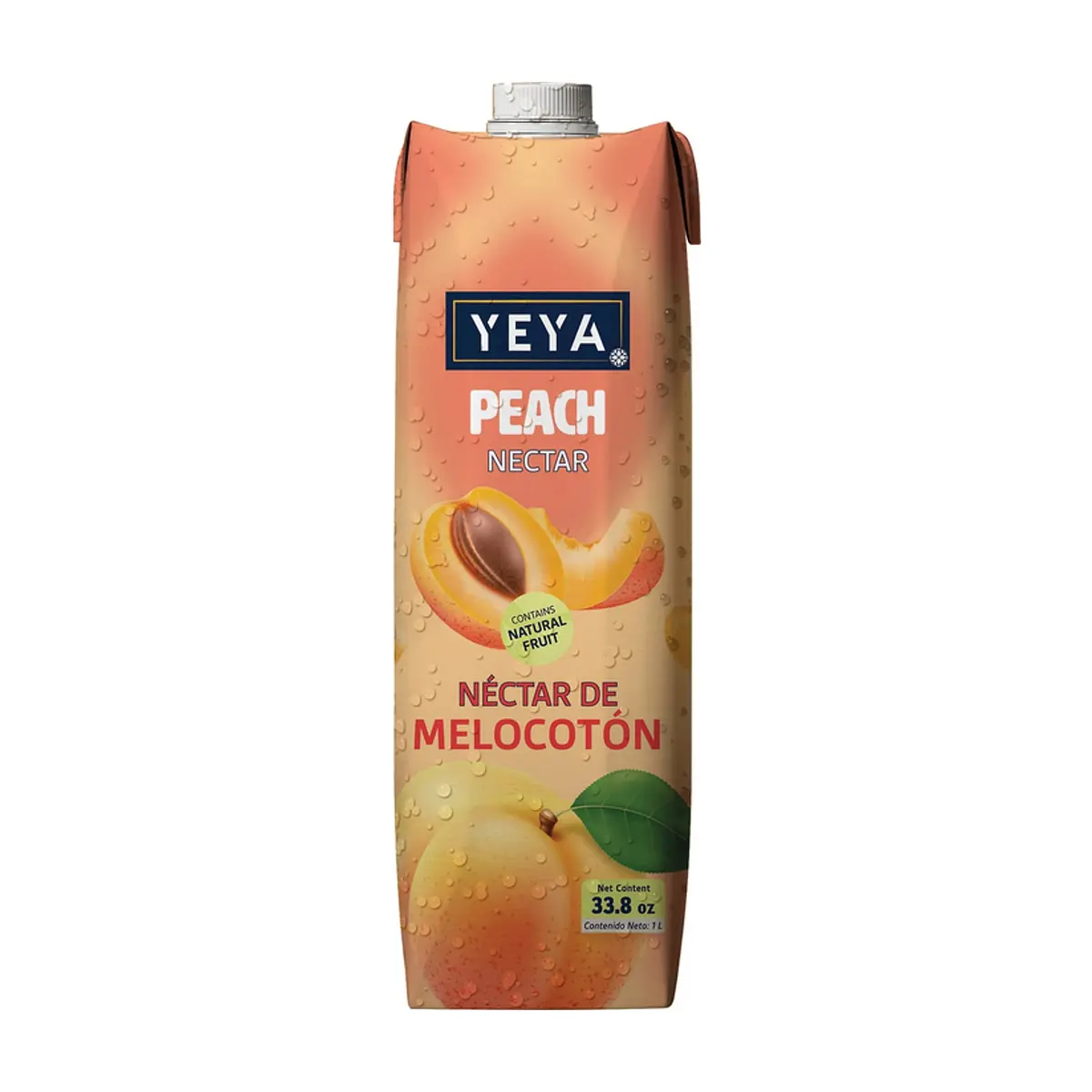 Néctar de melocotón YEYA (1 L / 33.8 fl oz)