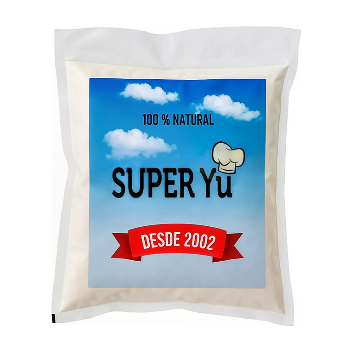 Detergente en polvo con aroma a flores Super Yu (1 kg / 2.2 lb)
