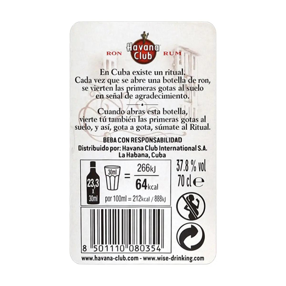 Ron Ritual Havana Club (700 ml) - Thumbnail 3