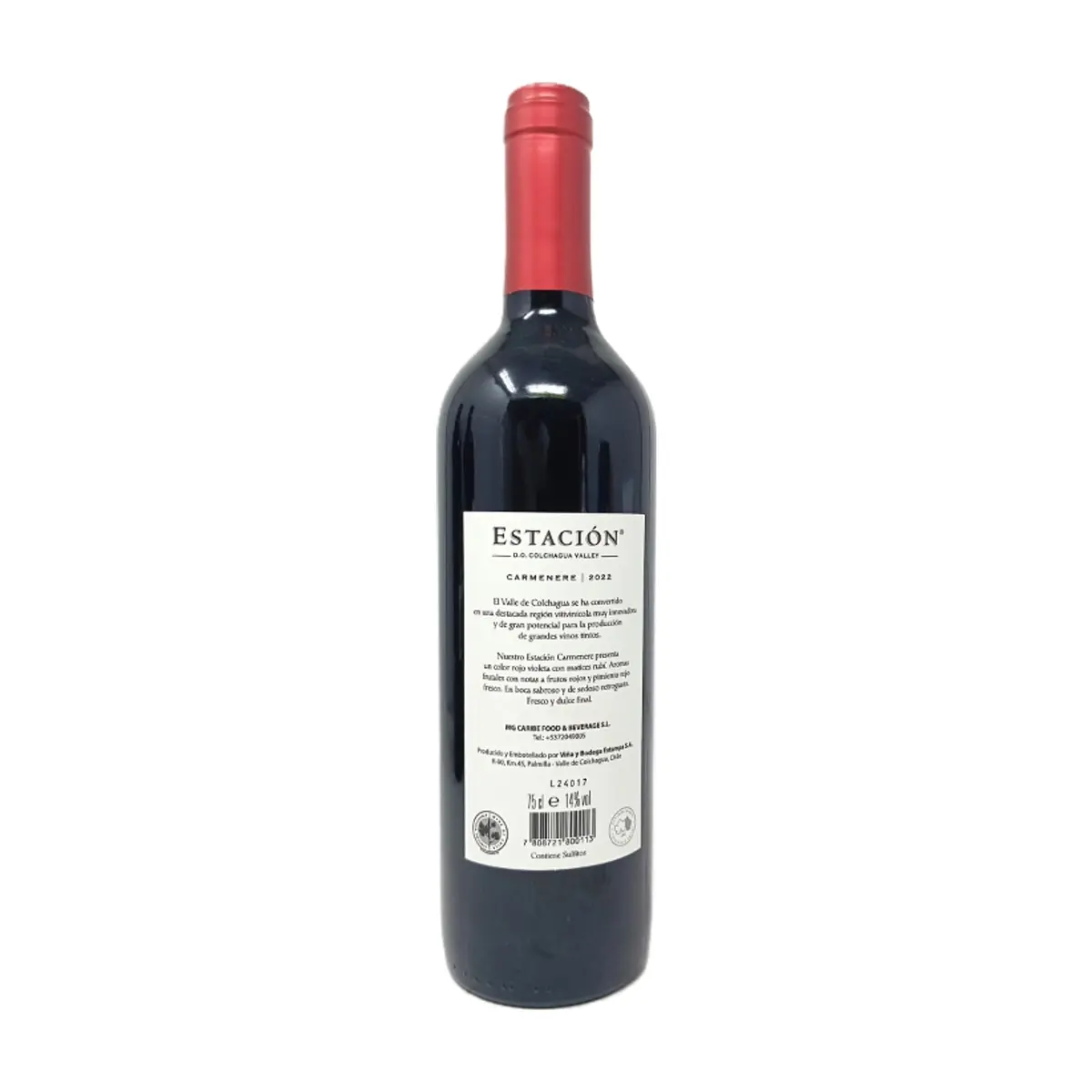 Vino tinto Carmenere Estación (750 ml) - Thumbnail 6