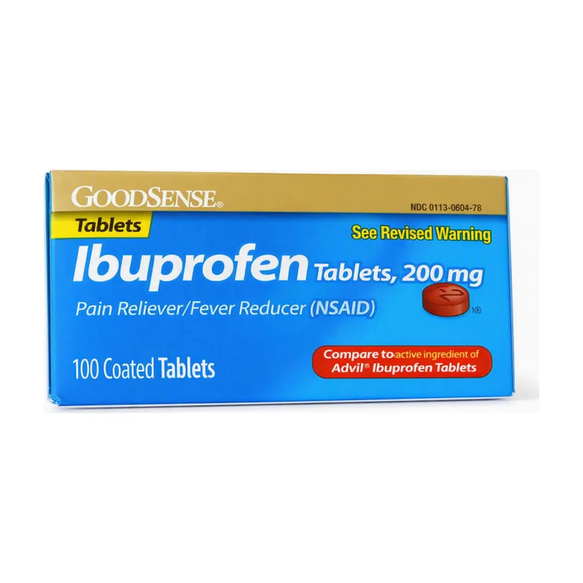 Ibuprofeno 200 mg Goodsense (100 tabletas) - Thumbnail 2