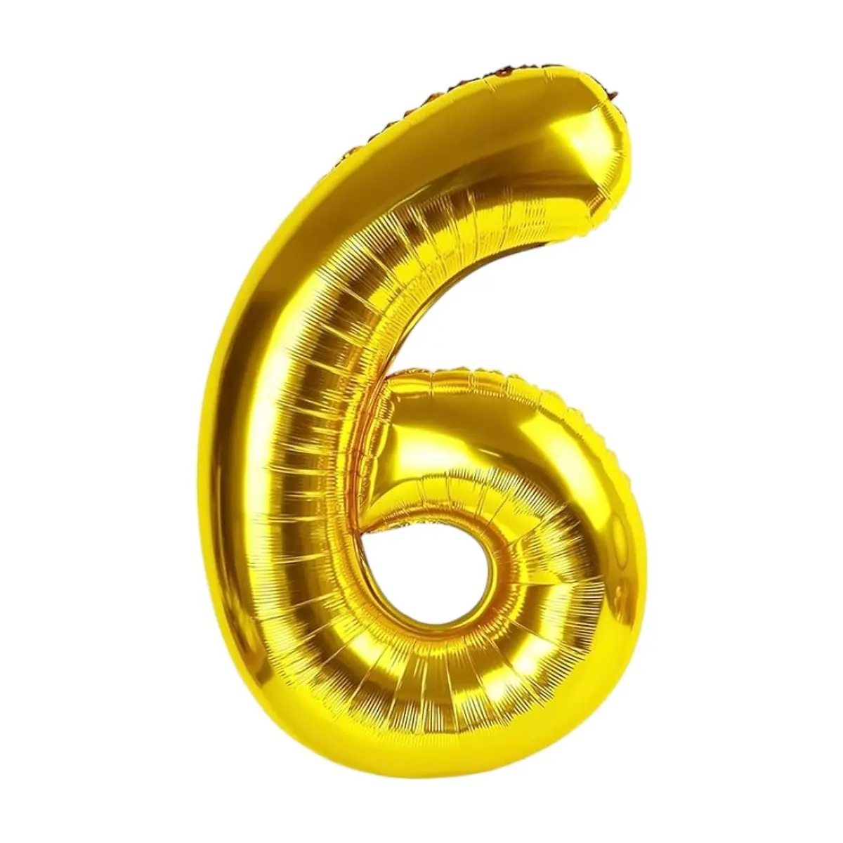 Globo dorado Número 6 - 32 pulgadas Balloon