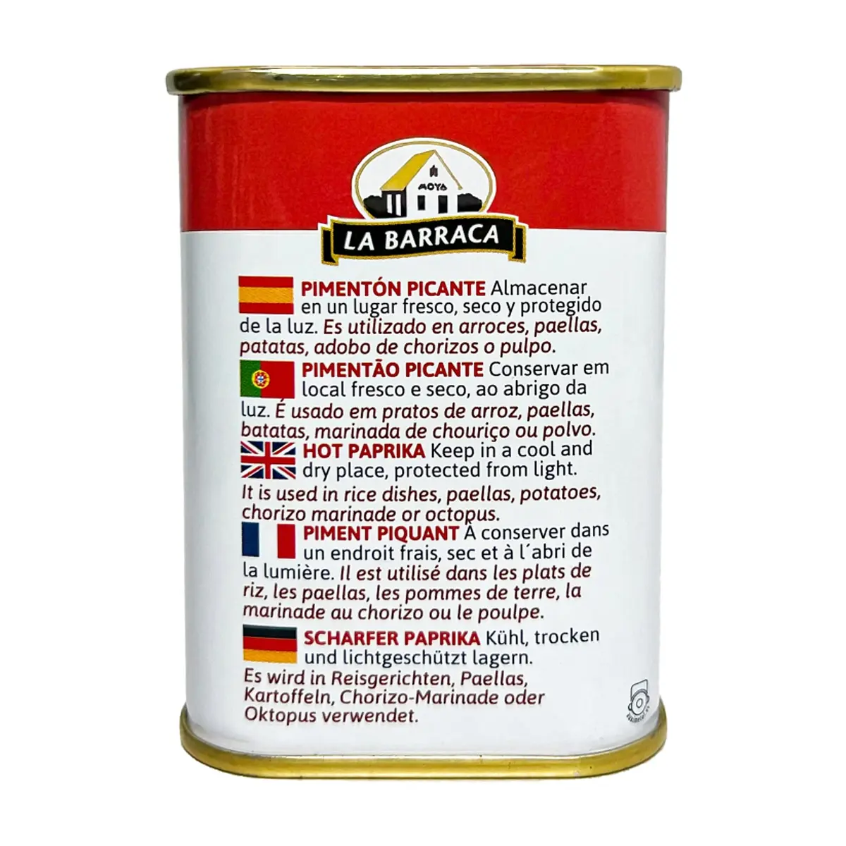 Pimentón picante La Barraca (75 g / 2.65 oz) - Thumbnail 4