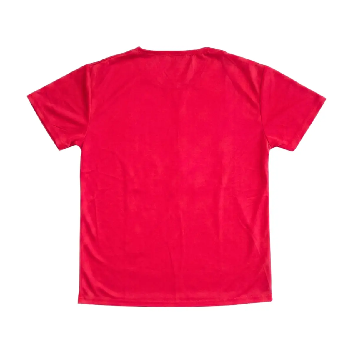 Camiseta de cuello redondo color rojo para hombre Torbex (Talla L) - Thumbnail 4