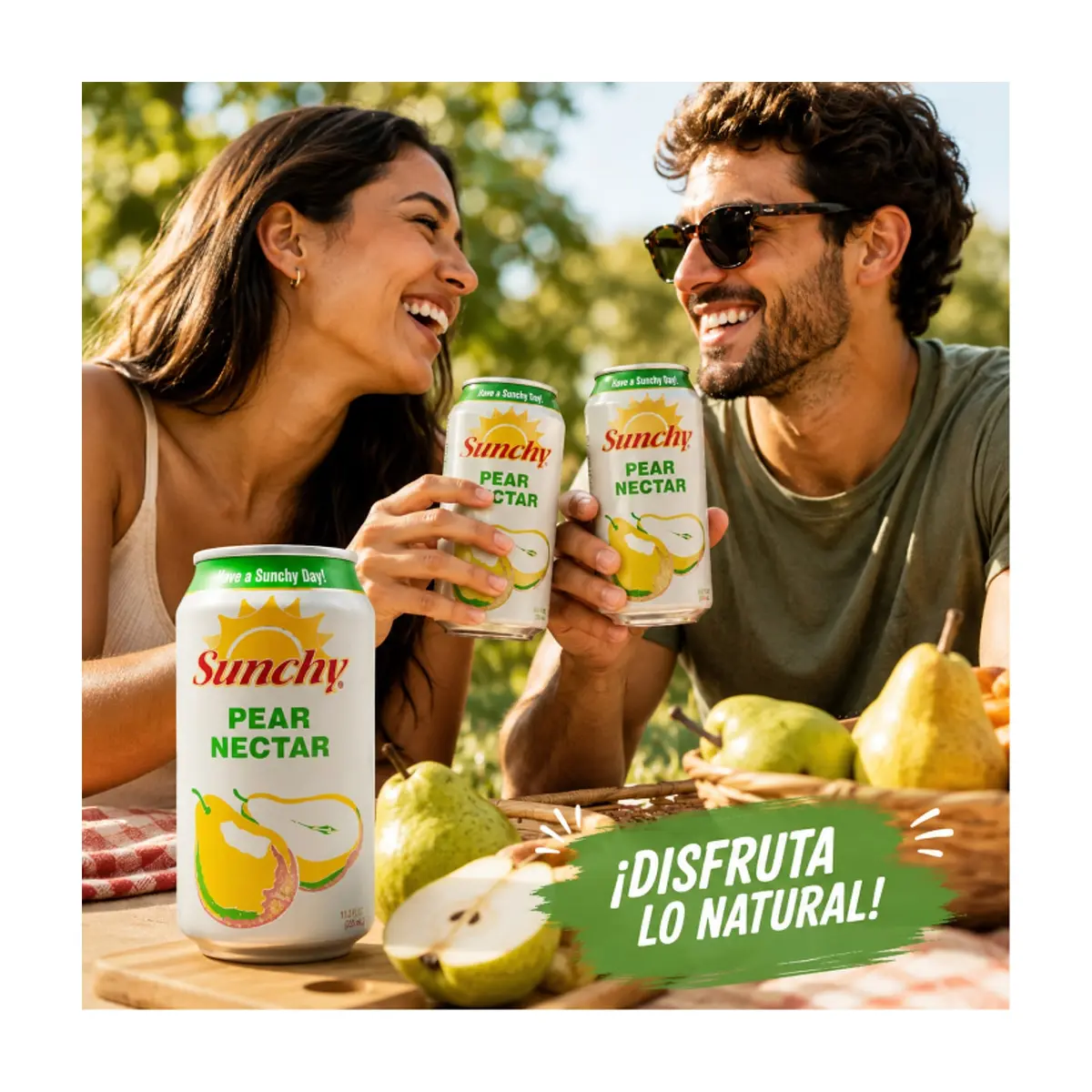 Néctar de pera Sunchy (6 x 334 ml / 11.3 fl oz) - Miniatura 5