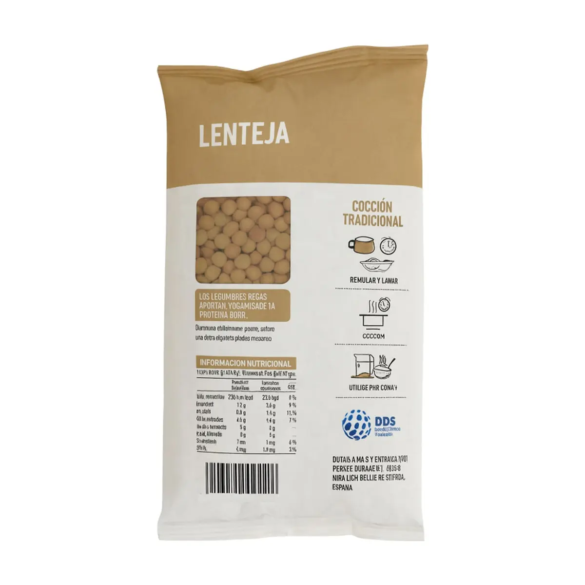 Lentejas DDS Desdelsur (500 g / 1.10 lb) - Thumbnail 2