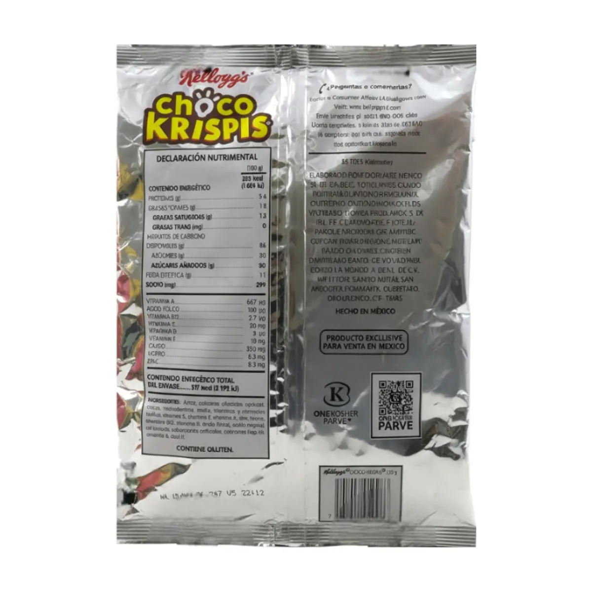 Cereal de granos de arroz inflados con sabor a chocolate Choco Krispis Kellogg’s (135 g / 4.76 oz) - Thumbnail 5