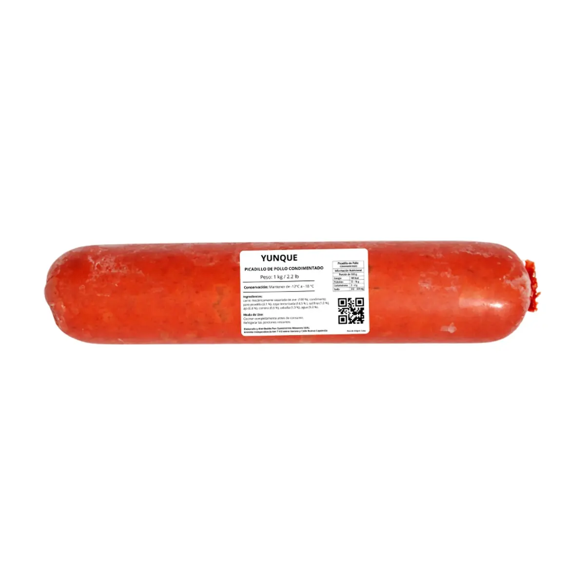Picadillo de pollo condimentado Yunque (1 kg / 2.2 lb)